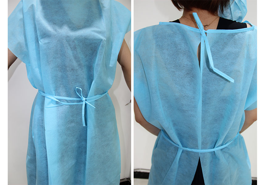 一次性无纺布病人服套装