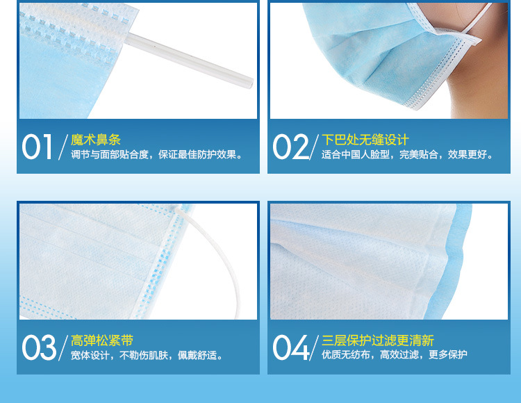 一次性无纺布口罩